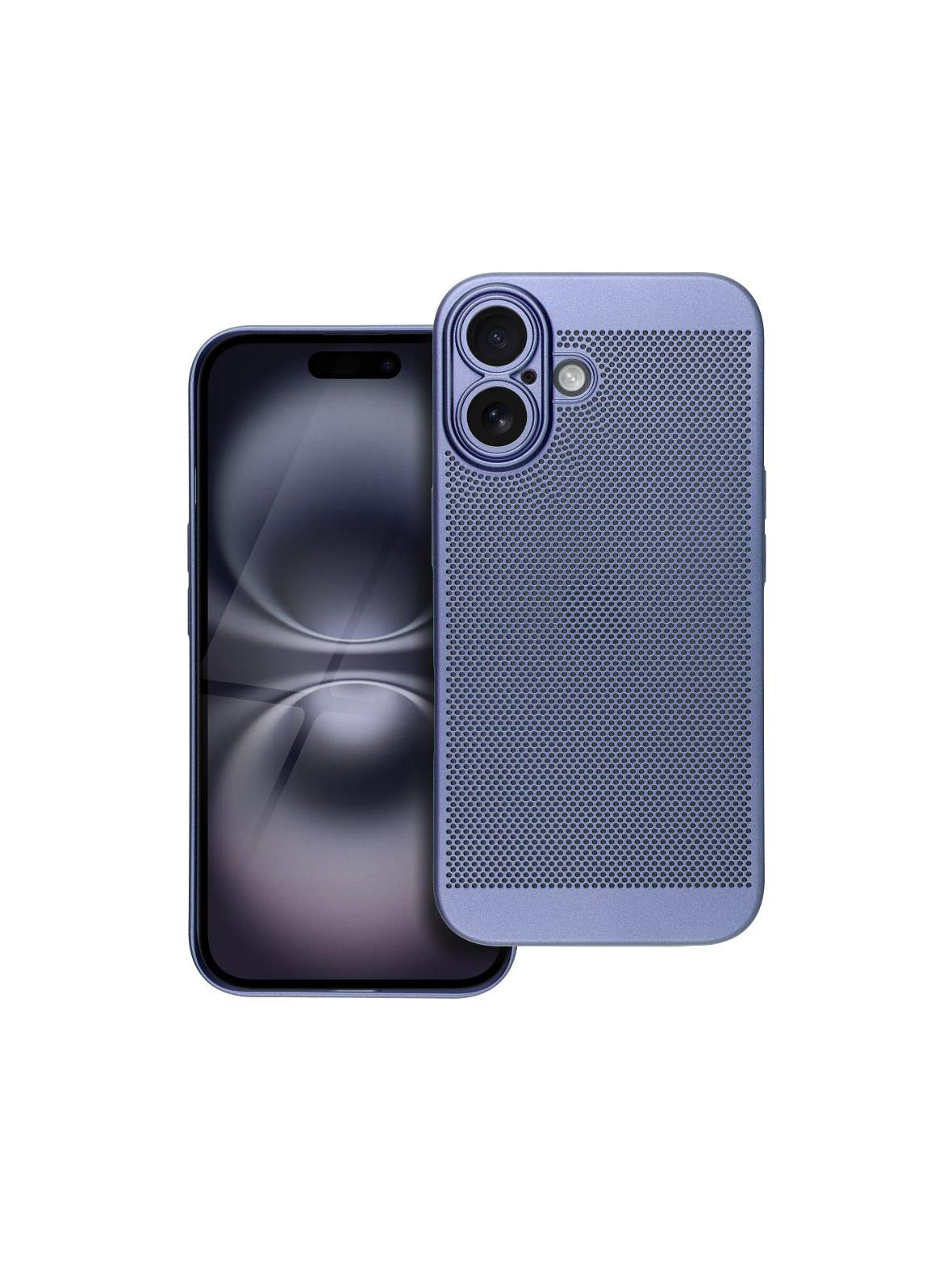 Futerał BREEZY do IPHONE 16 niebieski