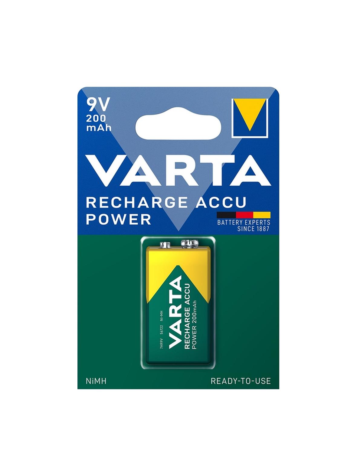 VARTA bateria akumulatorowa 9V 200mAh Accu Power 1 szt