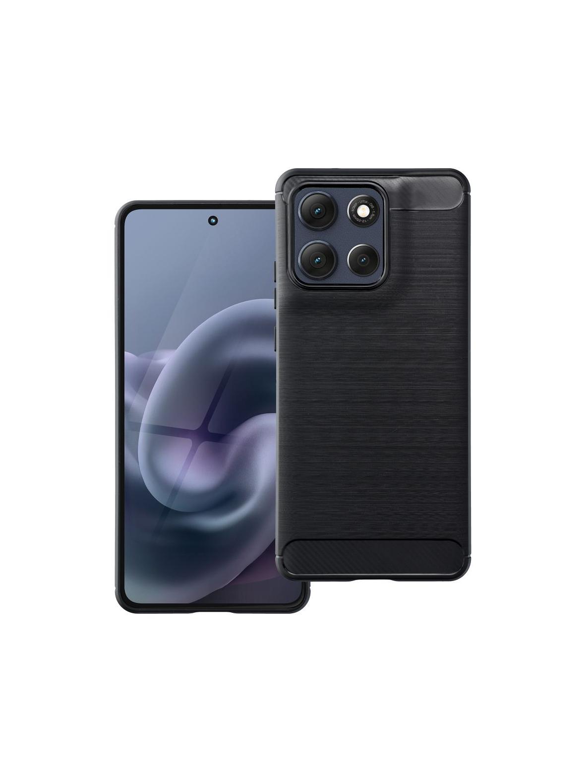 Futerał CARBON do MOTOROLA G86 5G czarny