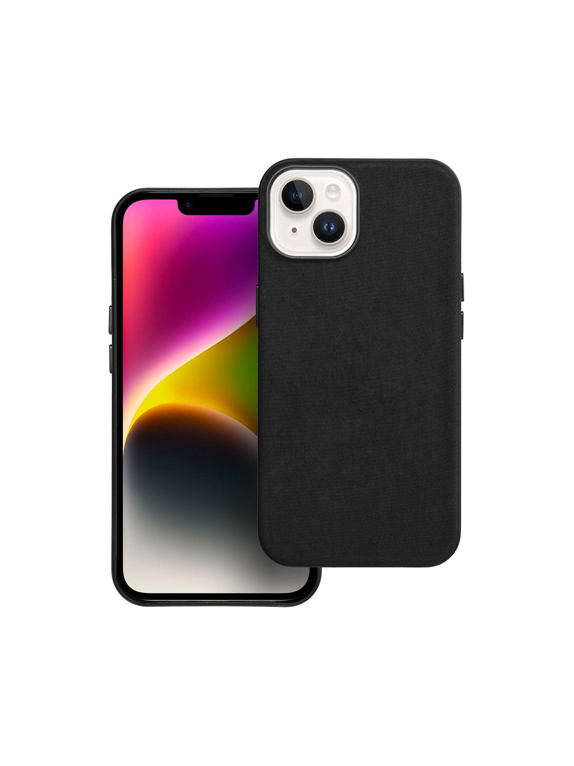 Futerał WOVEN MAG COVER kompatybilny z MagSafe do IPHONE 14 czarny