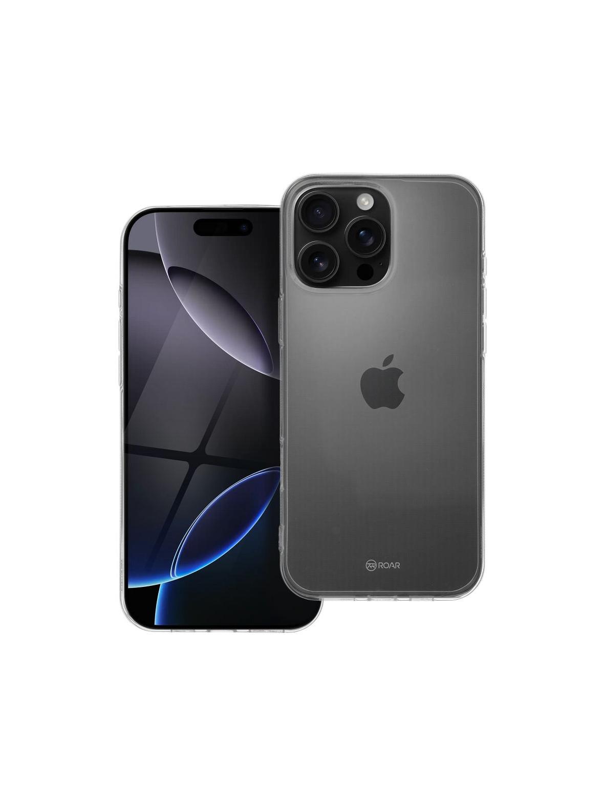 ROAR futerał ALL DAY COLORFUL JELLY do IPHONE 16 Pro Max transparentny