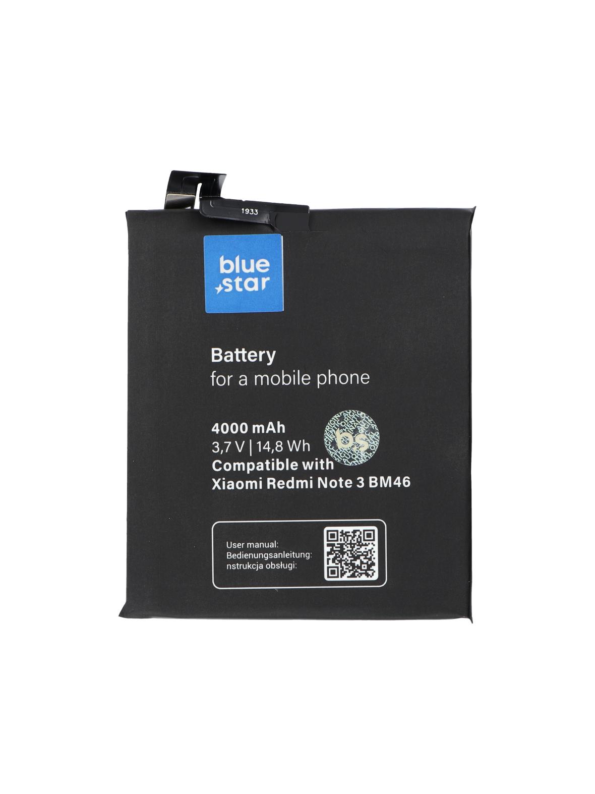 Bateria do Xiaomi Redmi Note 3 (BM46) 4000 mAh Blue Star
