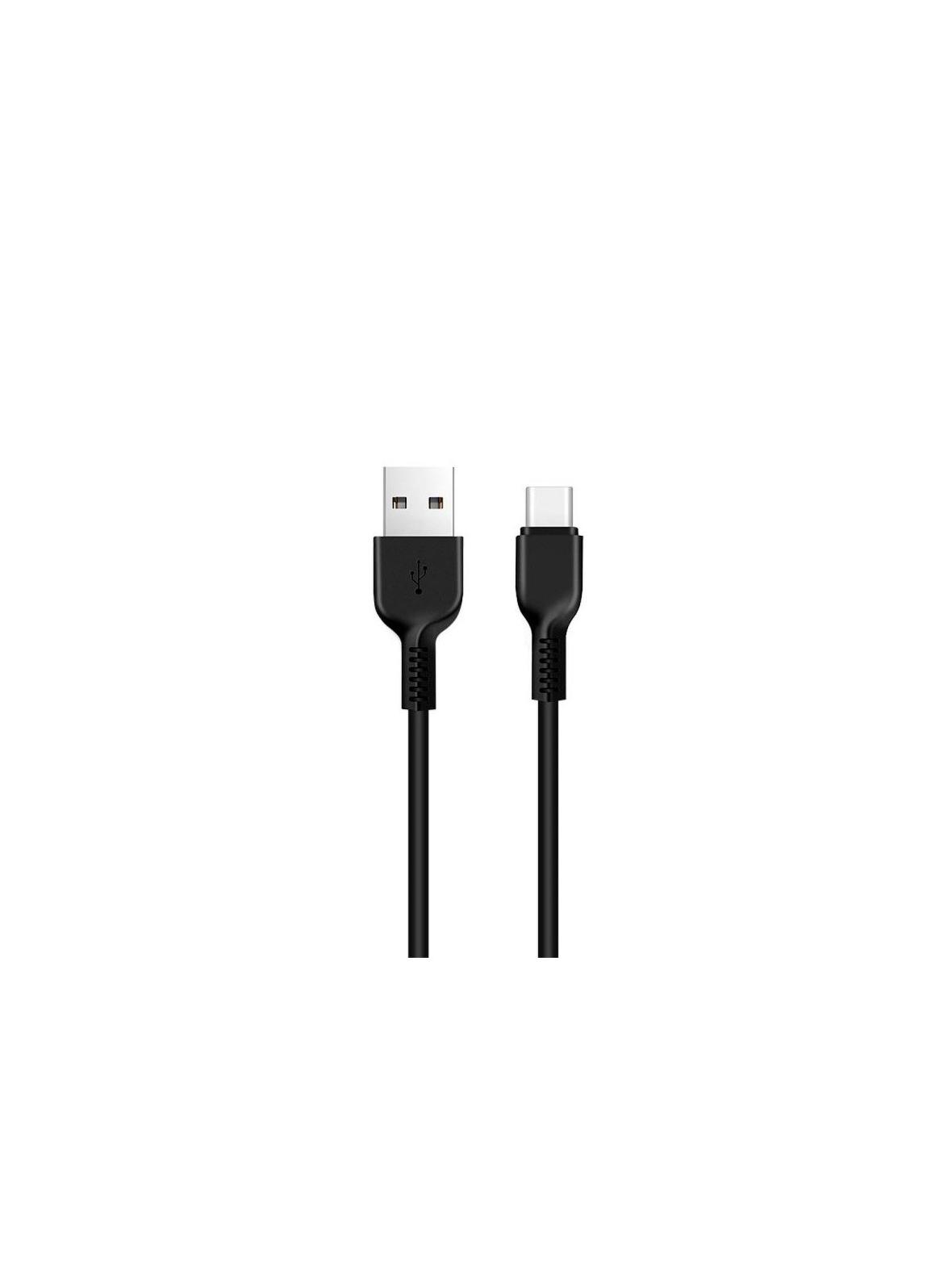 Kabel USB A do USB C Hoco 2,4A 1 m X20 czarny