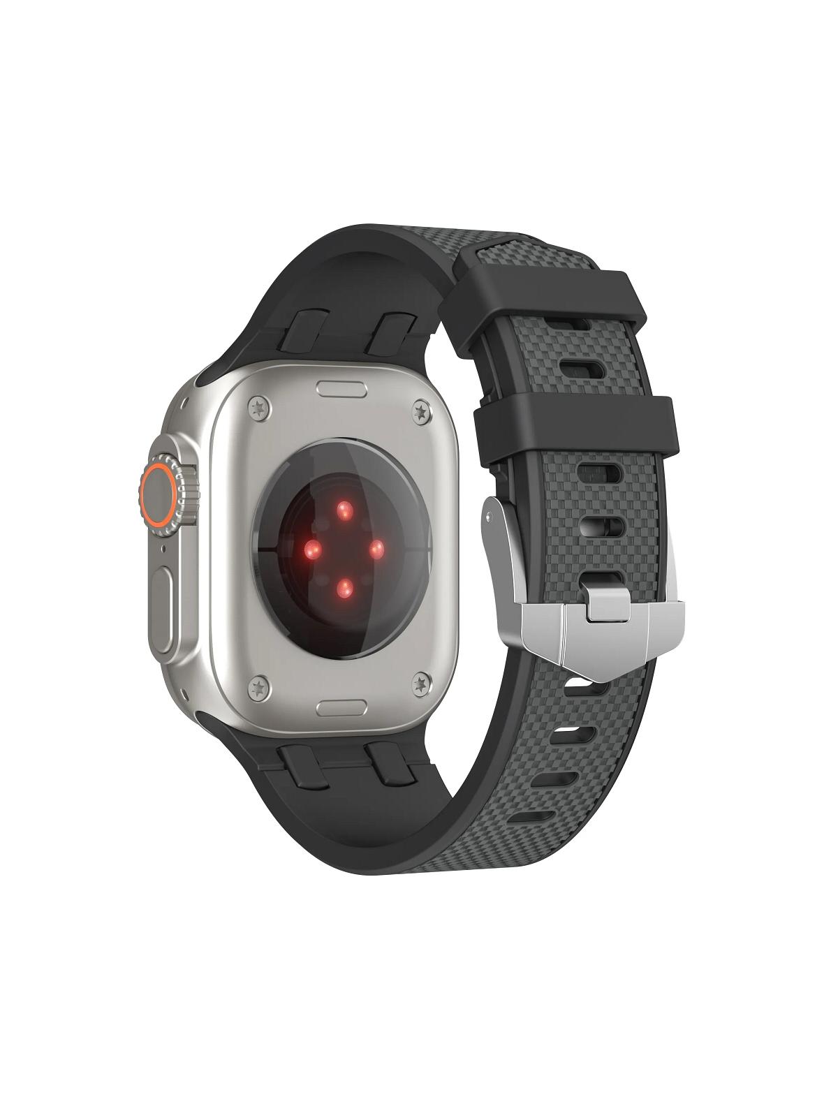 WiWU - Pasek do smartwatcha Wi-WB015 Kylin Watch Band 42/44/45/49mm - czarny