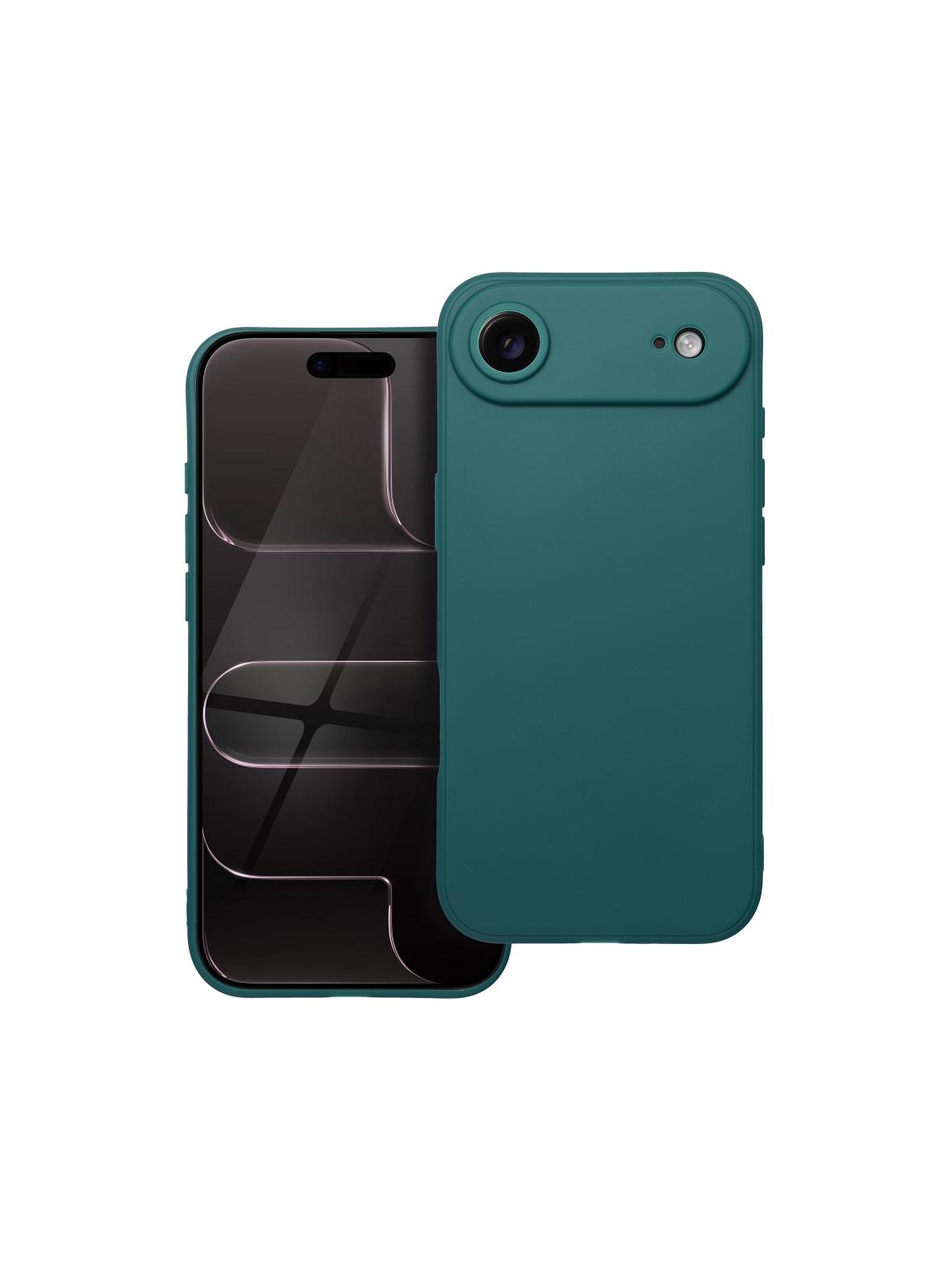 Futerał MATT do IPHONE 17 Air ciemnozielony