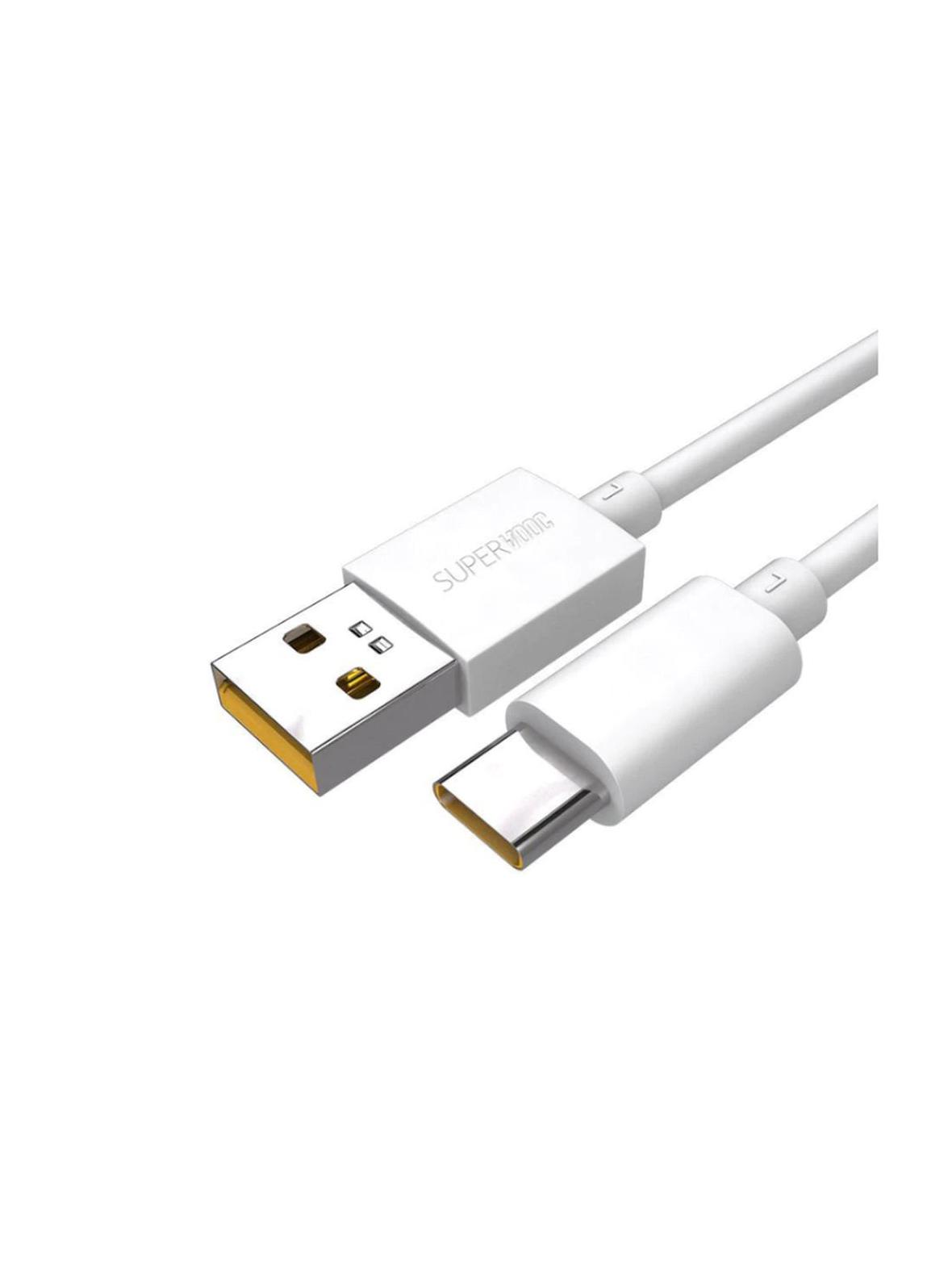 Kabel USB A do USB C Oppo 6,5A 65W 1 m DL136 bulk biały