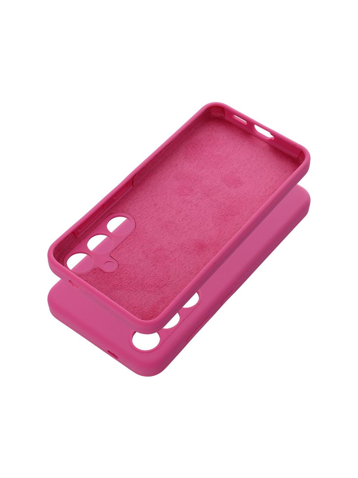 Futerał SILICONE 2mm do SAMSUNG S25 Plus róż