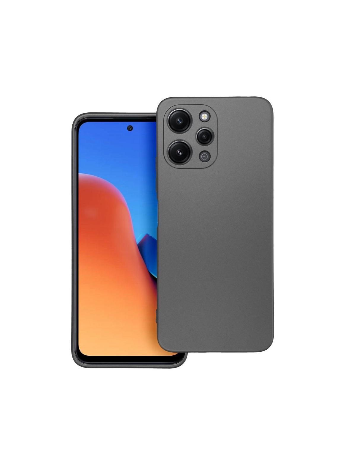 Futerał METALLIC do XIAOMI Redmi 12 4G szary