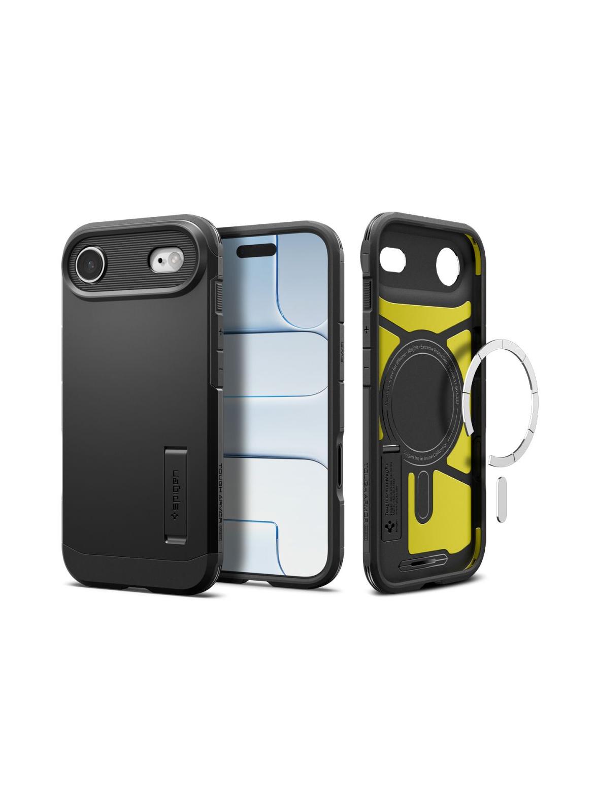 SPIGEN futerał TOUGH ARMOR MAG kompatybilny z MagSafe do IPHONE 17 Air black