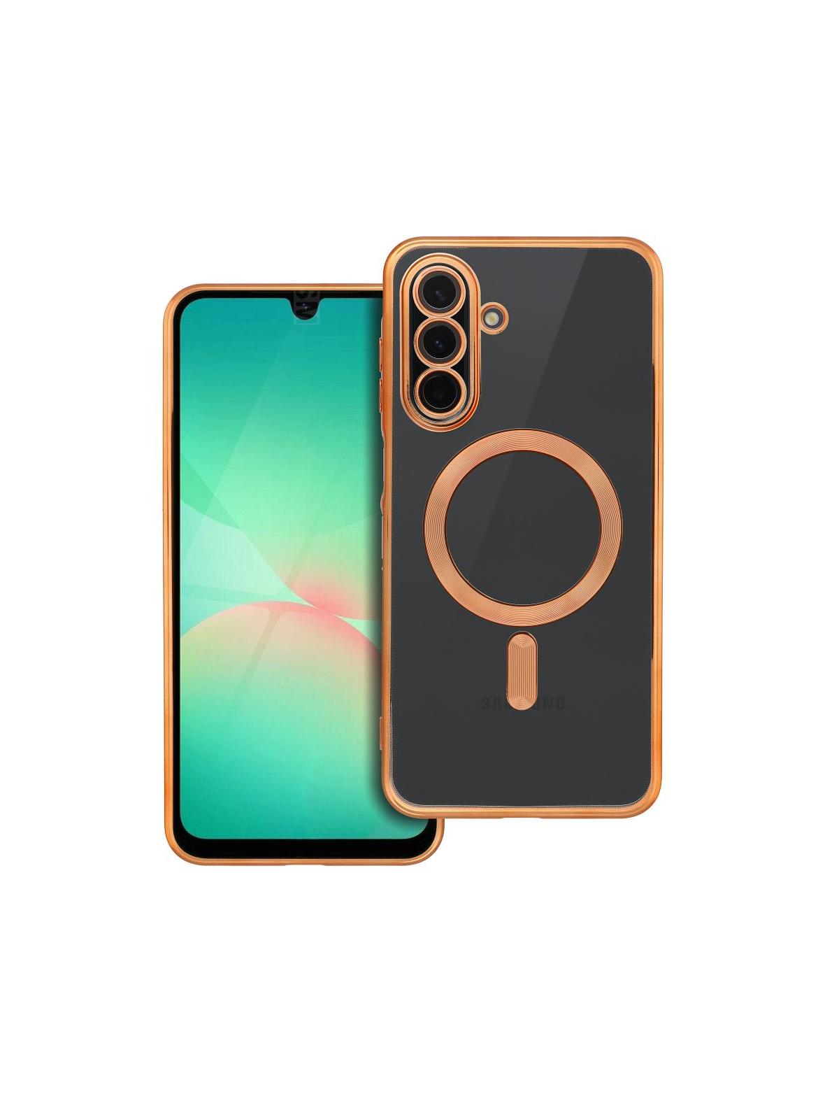 Futerał ELECTRO MAG COVER kompatybilny z MagSafe do SAMSUNG A26 złoty