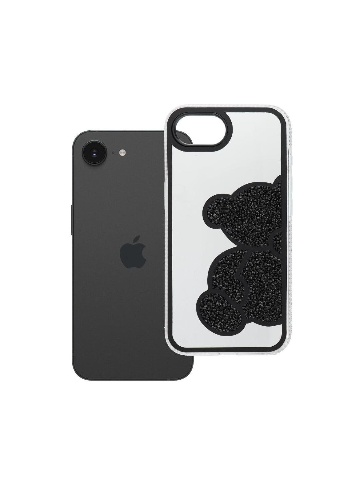 Futerał TEDDY BEAR do IPHONE 16e (SE 4 2025) czarny