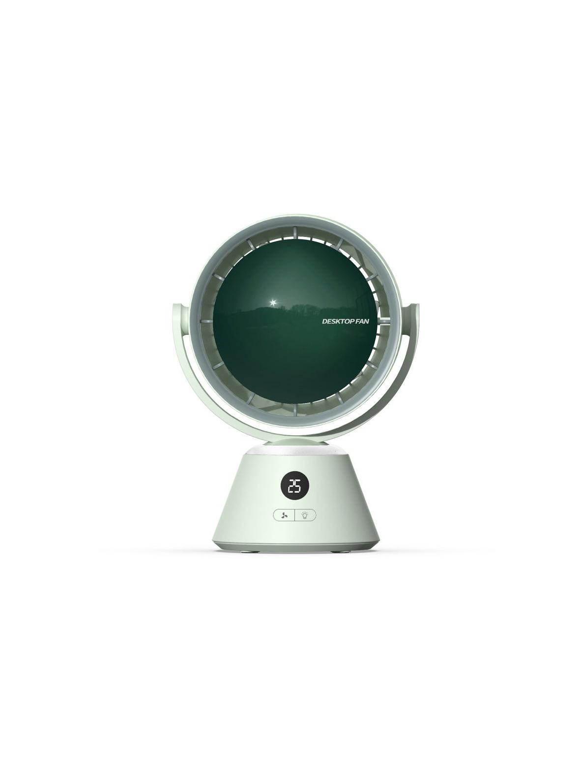 Wentylator / wiatrak biurkowy HX-121B zielony matcha