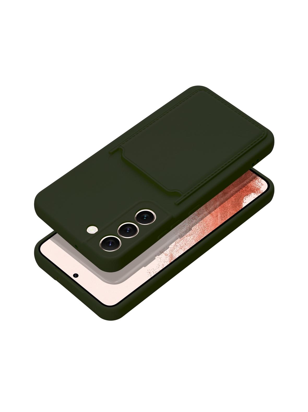 Futerał CARD CASE do SAMSUNG A55 5G zielony