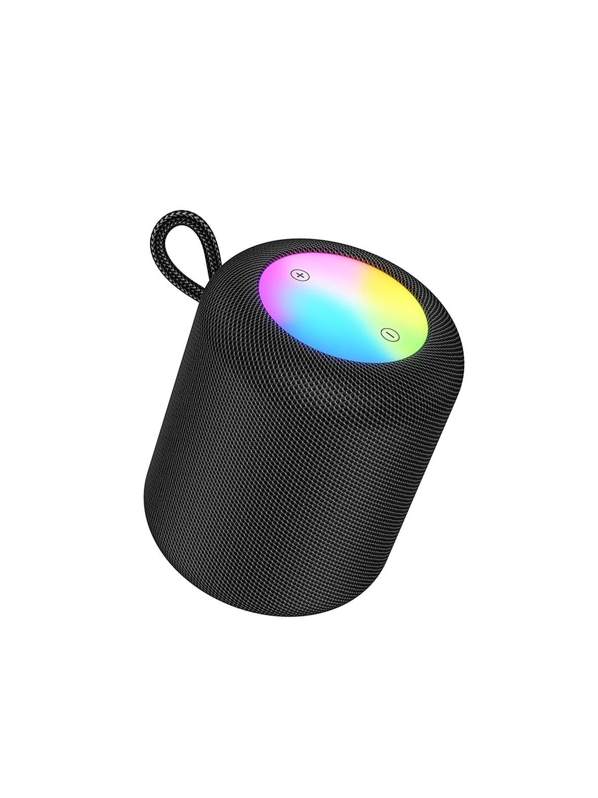 Głośnik bluetooth LED 5W 3h Hoco HC30 czarny