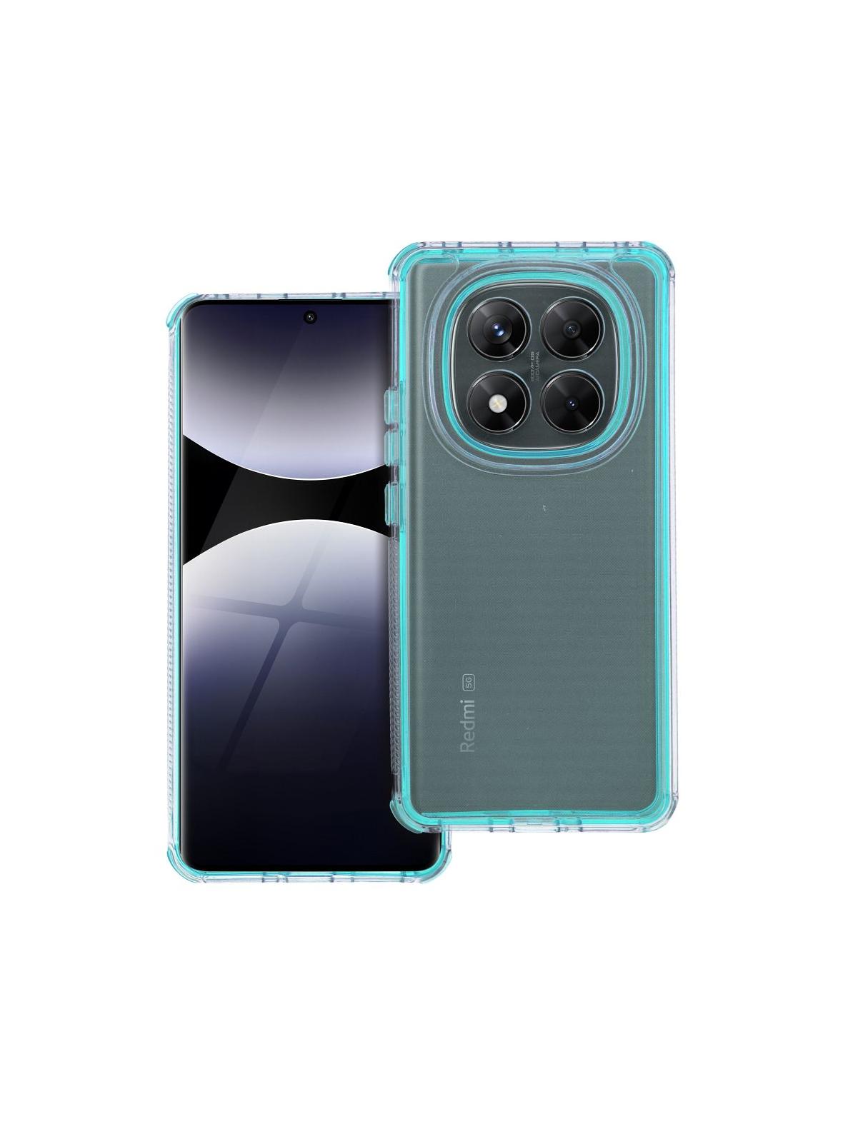 Futerał MATRIX CLEAR do XIAOMI Redmi Note 14 PRO 5G / 14 PRO PLUS 5G miętowy