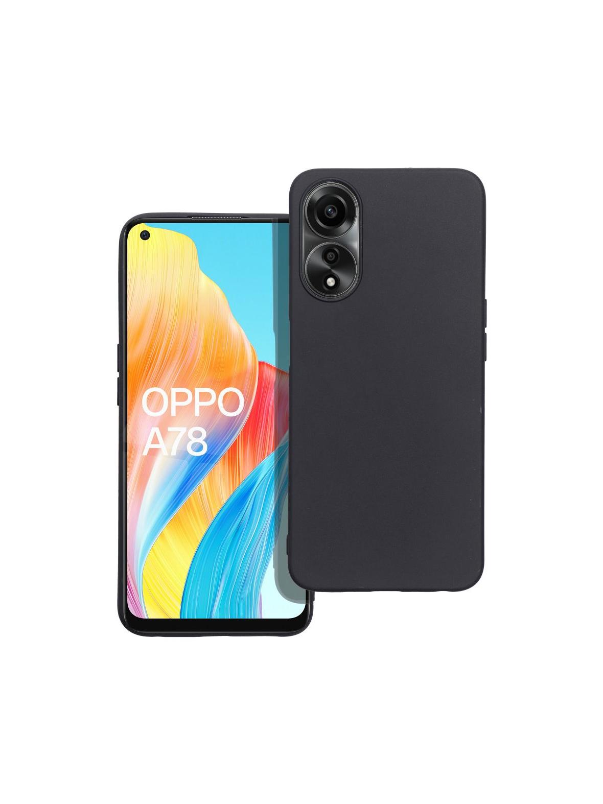 Futerał MATT do OPPO A78 5G czarny