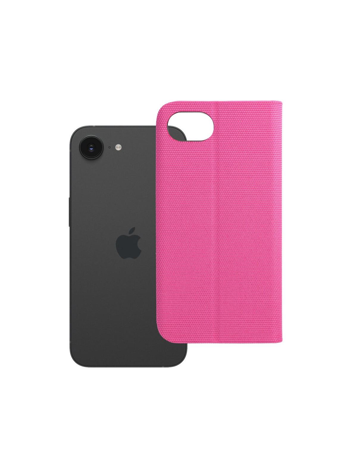 Kabura SENSITIVE Book do IPHONE 16e (SE 4 2025) różowy