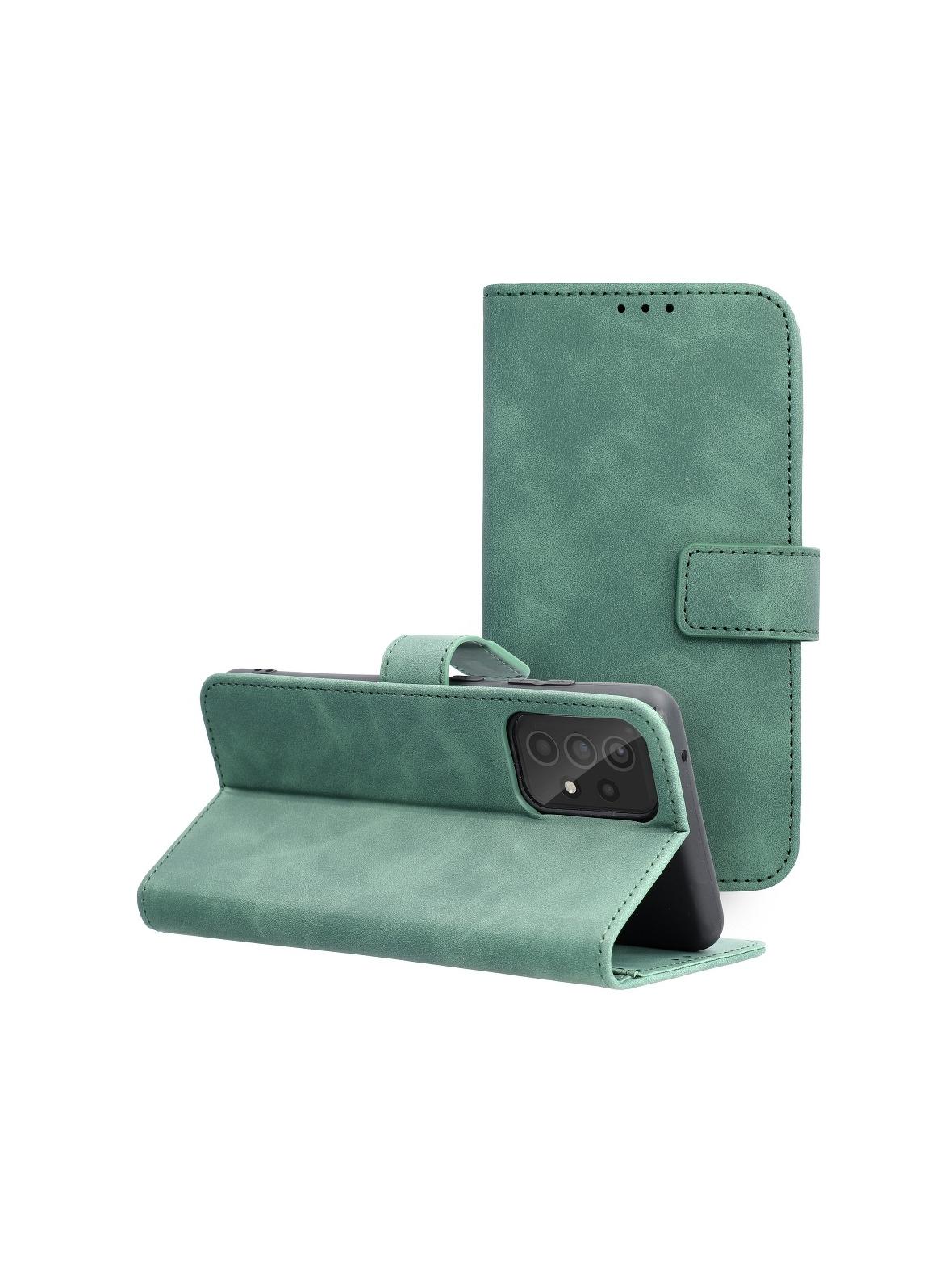 Kabura TENDER Book do SAMSUNG A52 5G / A52 LTE ( 4G ) / A52s 5G zielony