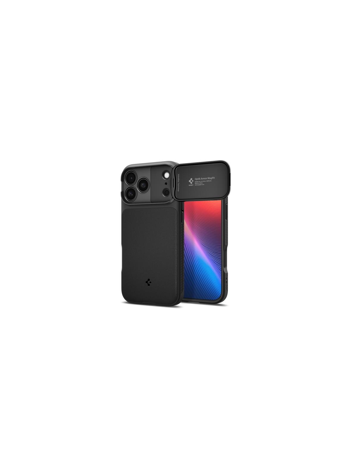 SPIGEN futerał OPTIK ARMOR MAG do IPHONE 17 Pro black