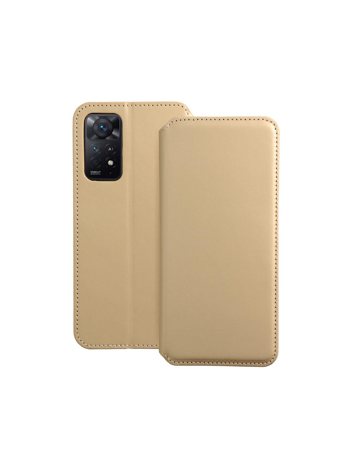 Kabura DUAL POCKET Book do XIAOMI Redmi Note 11 Pro / 11 Pro 5G złoty