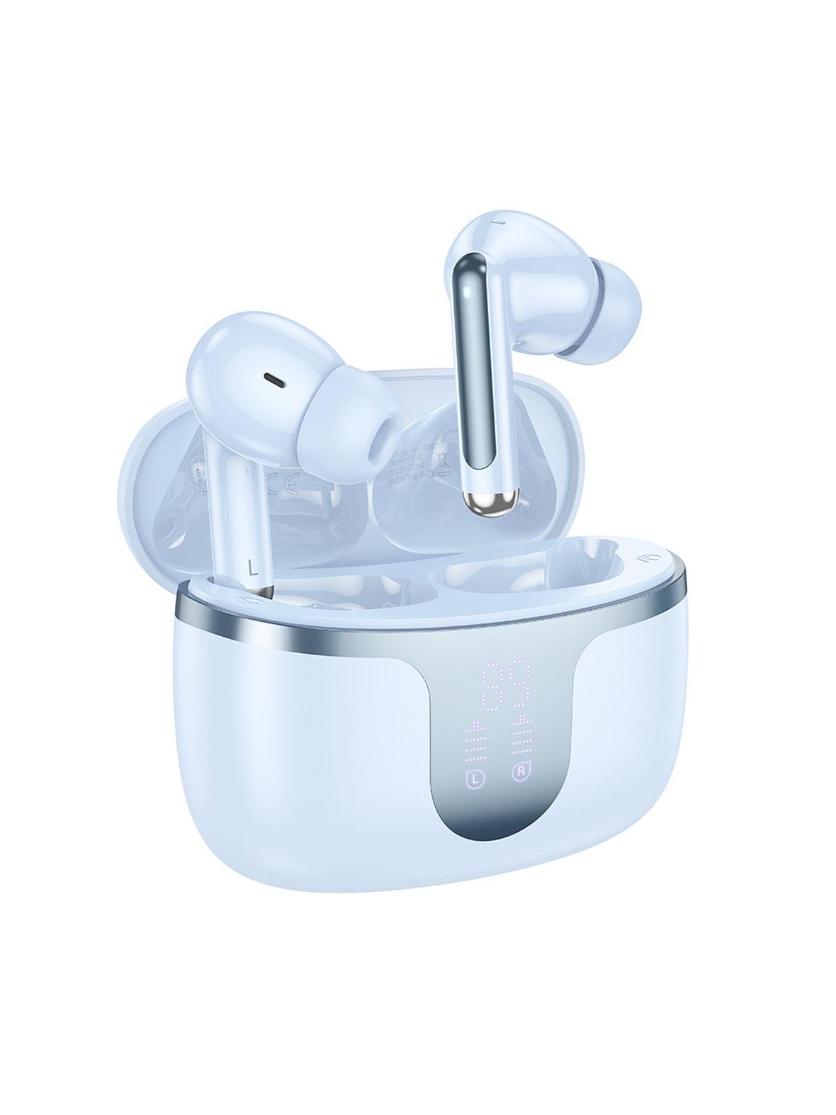 Słuchawki bezprzewodowe douszne Hoco TWS EQ10 niebieskie