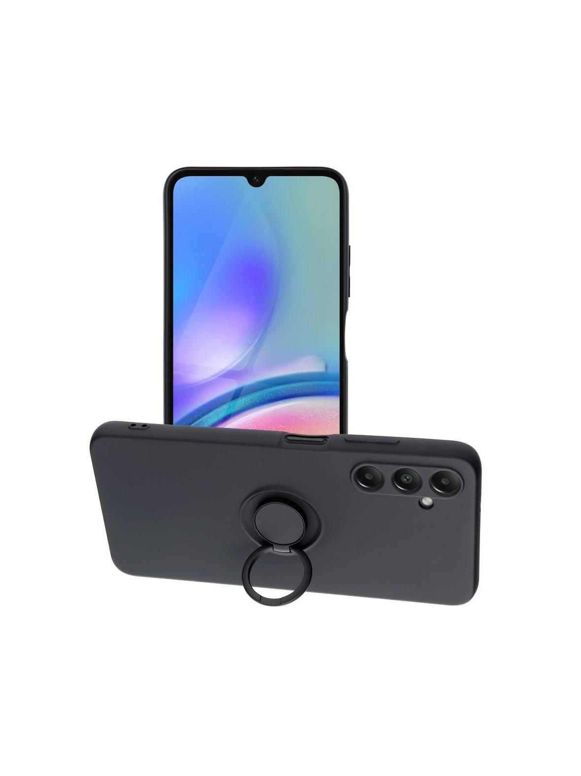 Futerał do Samsung A05S Silicone Ring czarny