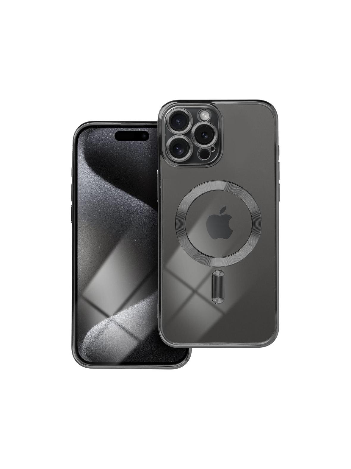 Futerał ELECTRO MAG COVER kompatybilny z MagSafe do IPHONE 15 Pro Max czarny