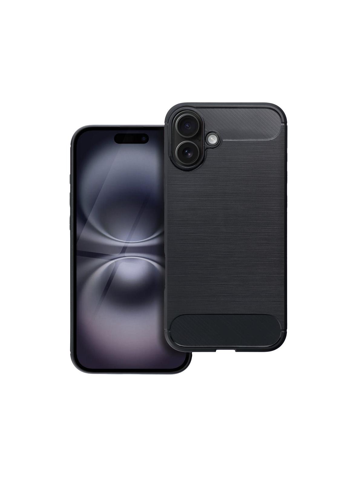 Futerał CARBON do IPHONE 16 Plus czarny