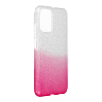 Forcell SHINING Case for XIAOMI Redmi NOTE 11 PRO / 11 PRO 5G clear/pink