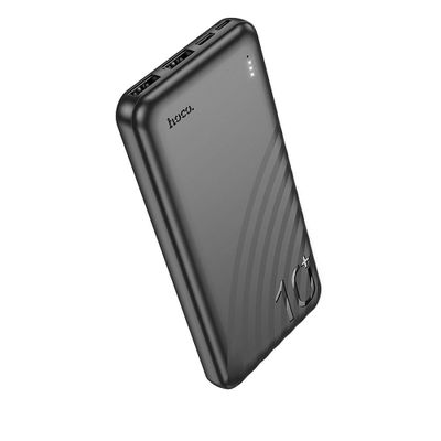 HOCO powerbank 10000 mAh 2A J123 fekete