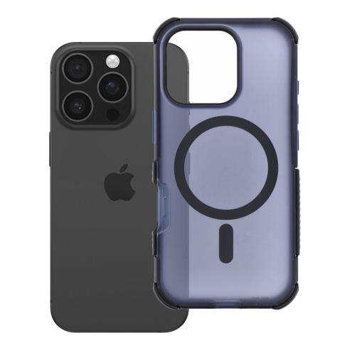 Etui na iPhone 16 PRO Forcell F-Protect BumperX Premium zgodne z MagSafe granatowe 0INT