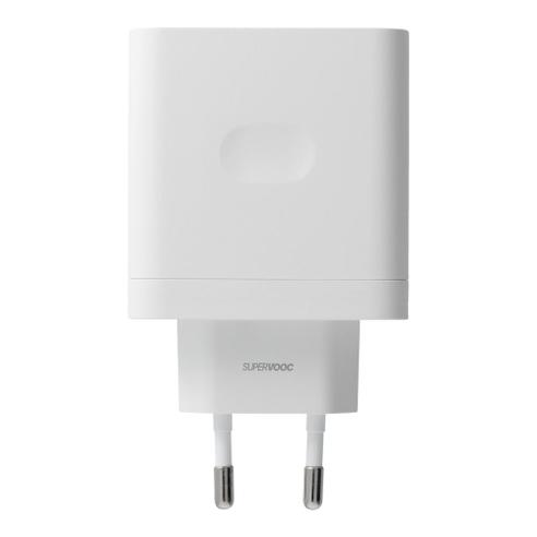 Oryginalna Ładowarka Sieciowa Oppo SuperVOOC VCBBOAEH 120W Power Adapter biała blister