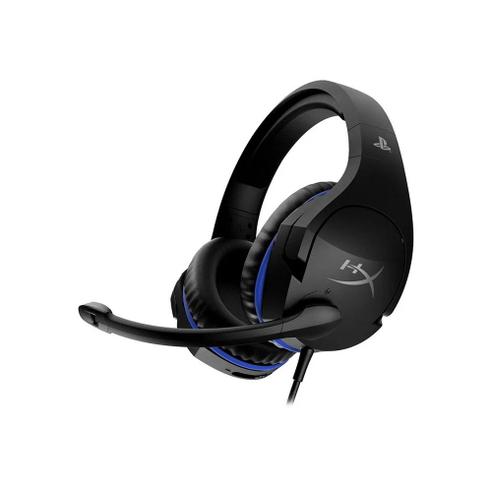 Słuchawki przewodowe nauszne Jack 3,5 mm HyperX Cloud Stinger PlayStation czarno niebieskie