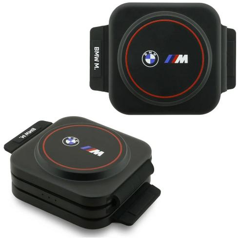 Ładowarka indukcyjna 3w1 BMW M Qi2 15W Print Logo czerwona
