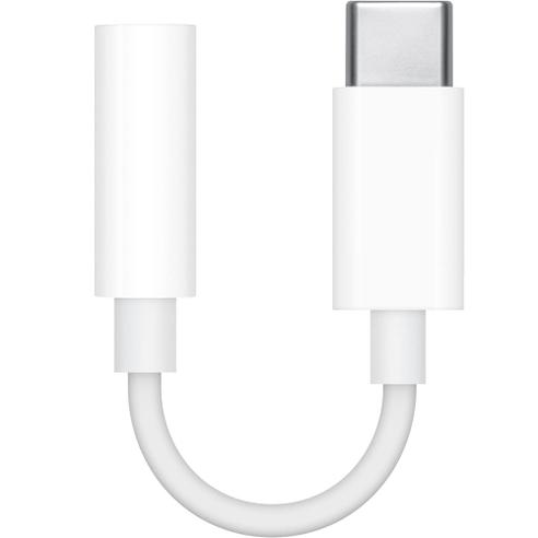 Oryginalny Adapter USB C do 3,5mm Apple MW2Q3ZM/A A2155 blister biały