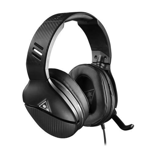Słuchawki przewodowe nauszne Jack 3,5 mm z mikrofonem Turtle Beach Recon 200 czarne