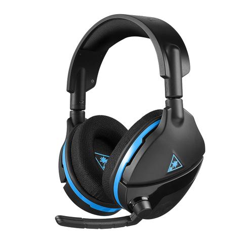 Słuchawki bezprzewodowe nauszne gamingowe Turtle Beach Stealth 600P do PS4 czarno niebieskie