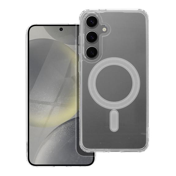 Futerał do Samsung S24 PLUS Clear Mag Cover (STR) zgodny z MagSafe transparentny