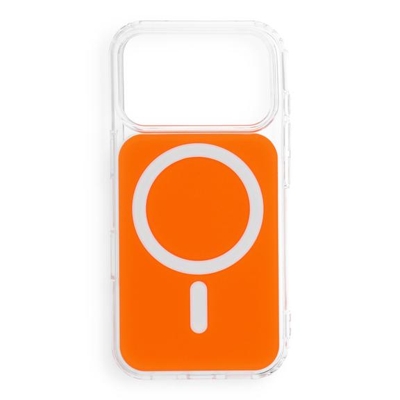 Etui na iPhone 18 Pro / 17 Pro Clear Fusion Mag Cover zgodne z MagSafe orange