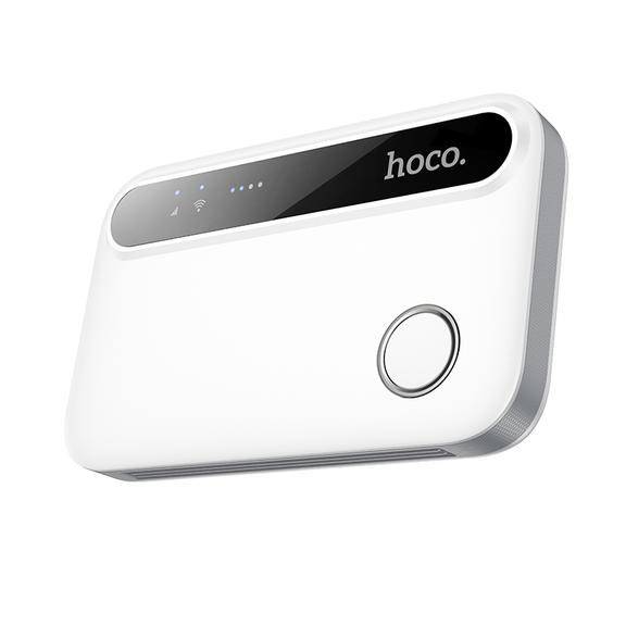 Router bezprzewodowy przenośny Hoco WiFi HI41 biały