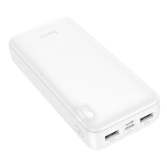Powerbank Hoco 20000 mAh 2A J128A biały