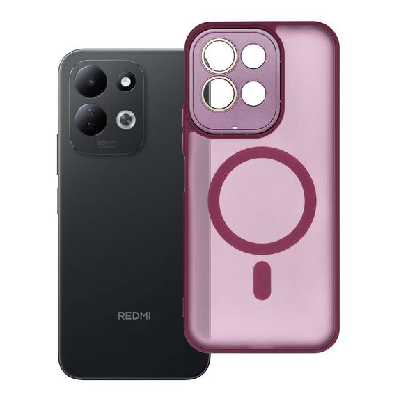Etui na Xiaomi Redmi 17 4G / 5G Variete Mag Cover zgodne z MagSafe fioletowe