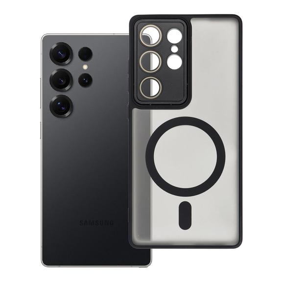 Etui na Samsung S25 ULTRA Variete Mag Cover zgodne z MagSafe czarne