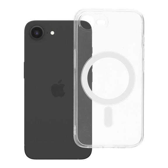 Etui na iPhone 16e (SE4 2025) / 17e Clear Case 2 mm Mag Cover zgodne z MagSafe (camera protection) transparentne