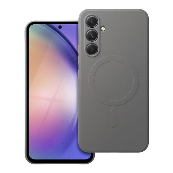 Futerał do Samsung A54 Silicone Mag Cover zgodny z MagSafe tytanowy szary
