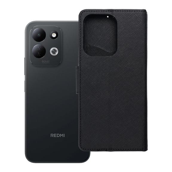 Etui z klapką na Xiaomi Redmi 17 4G / 17 5G EU Fancy Book czarne