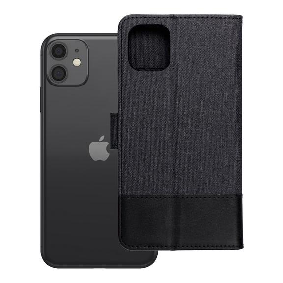 Etui z klapką na iPhone 11 Gomma Book czarne