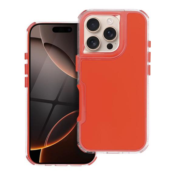 Futerał do iPhone 16 PRO Matrix pomarańczowy