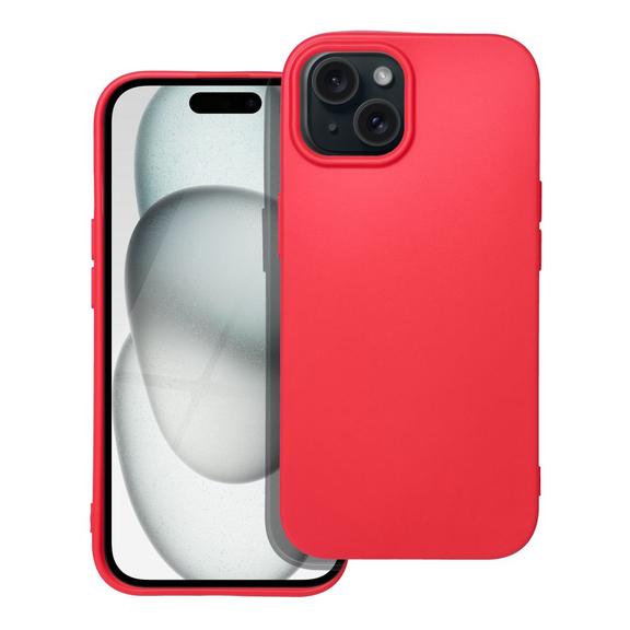 Futerał do iPhone 15 Soft czerwony