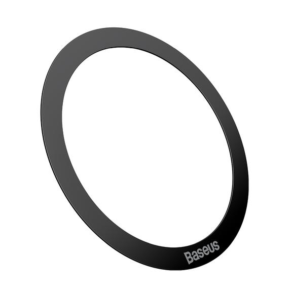 BASEUS blaszki uniwersalne kompatybilne z MagSafe PCCH000001 2 sztuki czarne